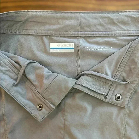 Columbia Women’s Skort Skirt Omni shield Size 6 / 38 Gray Activewear Comfort - Picture 3 of 7